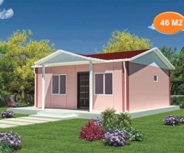 46 m² PREFABRİK EV