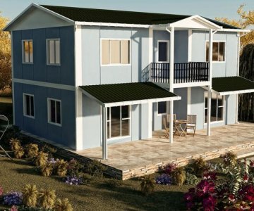 158 m² DUBLEKS PREFABRİK EV