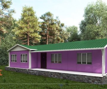 125 m² PREFABRİK EV