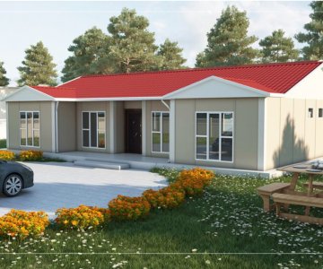129 m² PREFABRİK EV