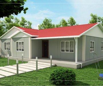 137 m² PREFABRİK EV