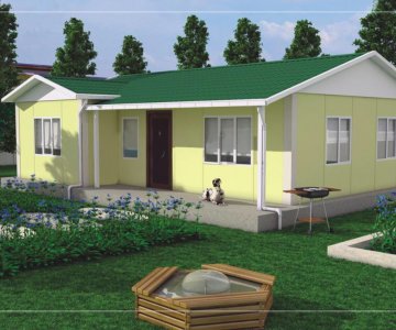 78 m² PREFABRİK EV