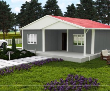 82 m² PREFABRİK EV