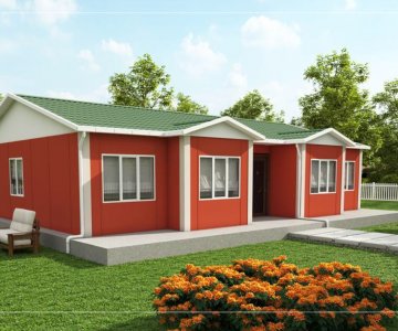 109 m² PREFABRİK EV